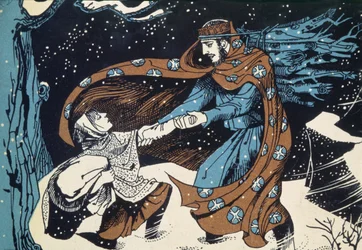 King Wenceslas, Anonymous Christmas Book Illustration
